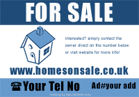 our for sale boards will help you sell your house fast!!!